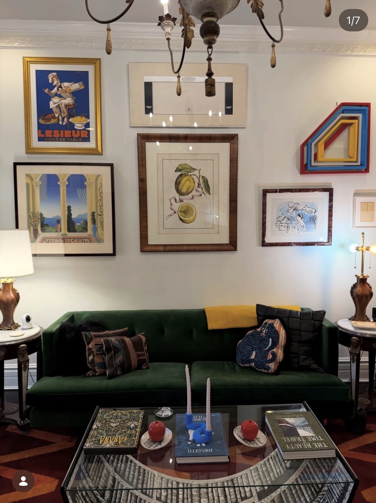 Inside the Mount Royal Studios showroom in Baltimore, Maryland